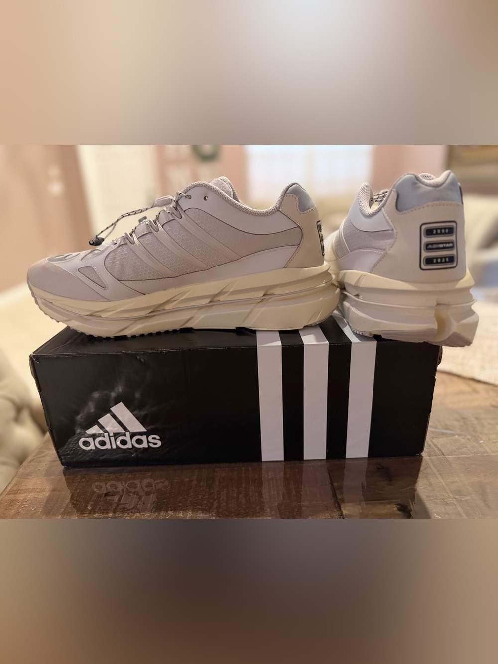 Adidas Men’s Off-White/Cream ADISTAR HRMY